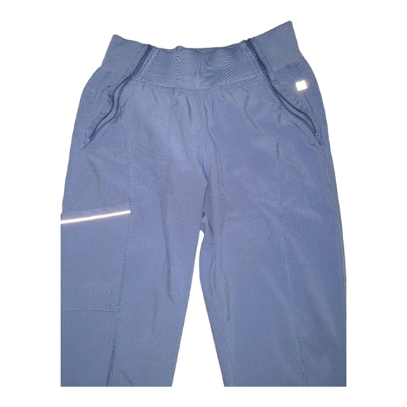 Cherokee Infinity Tapered Jogger 5-Pocket Pants in Ceil Blue - Picture 5 of 8